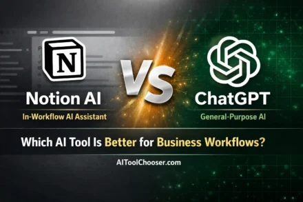 Notion AI vs ChatGPT: Which AI Tool Is Better for Business Workflows?