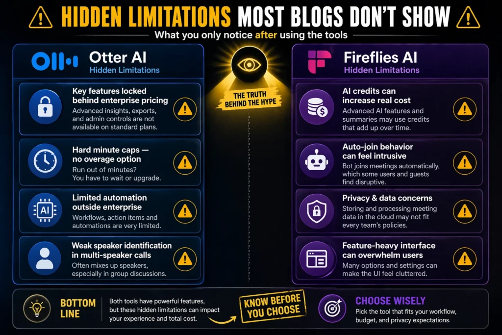Hidden Limitations Most Comparison Blogs Don’t Mention