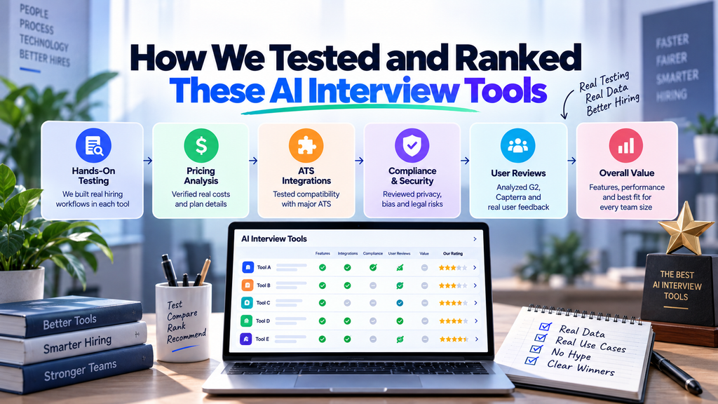 How We Tested and Ranked These AI Interview Tools