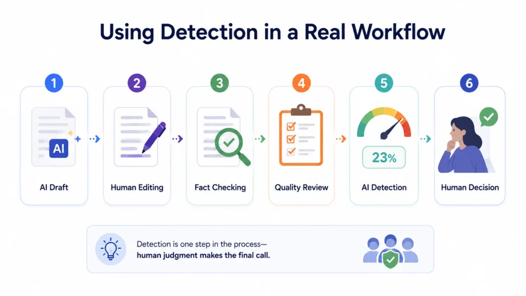 Using Detection in a Real Workflow
