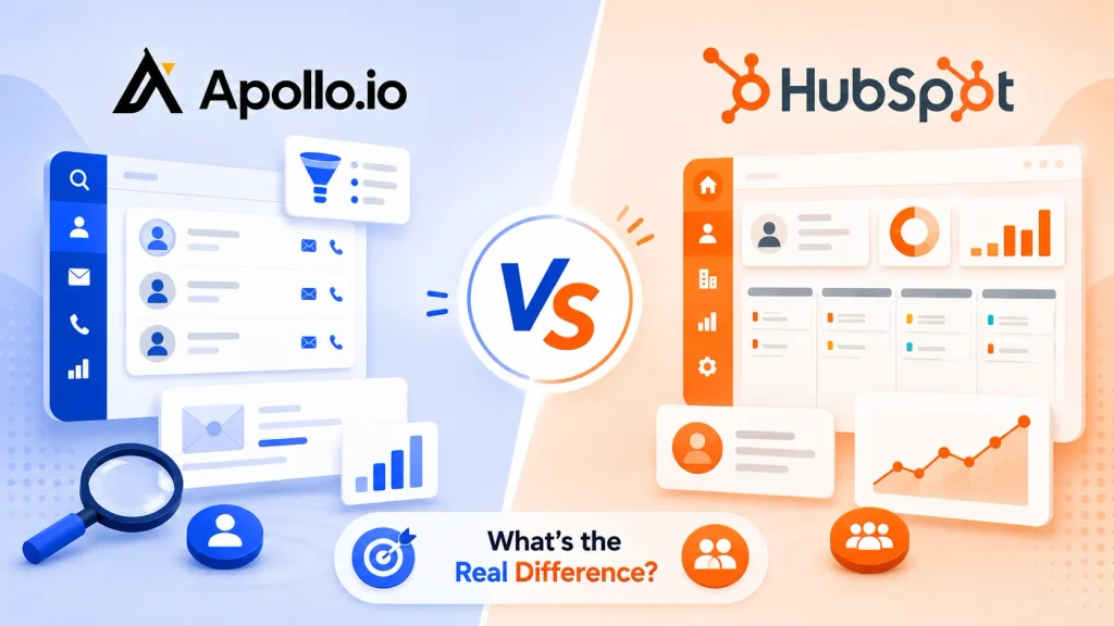 Apollo.io vs HubSpot: What's the Real Difference?