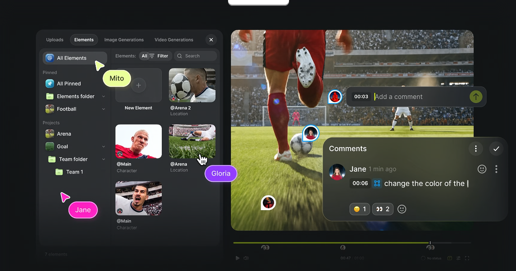 Cinema Studio, Marketing Studio, and Audio Tools